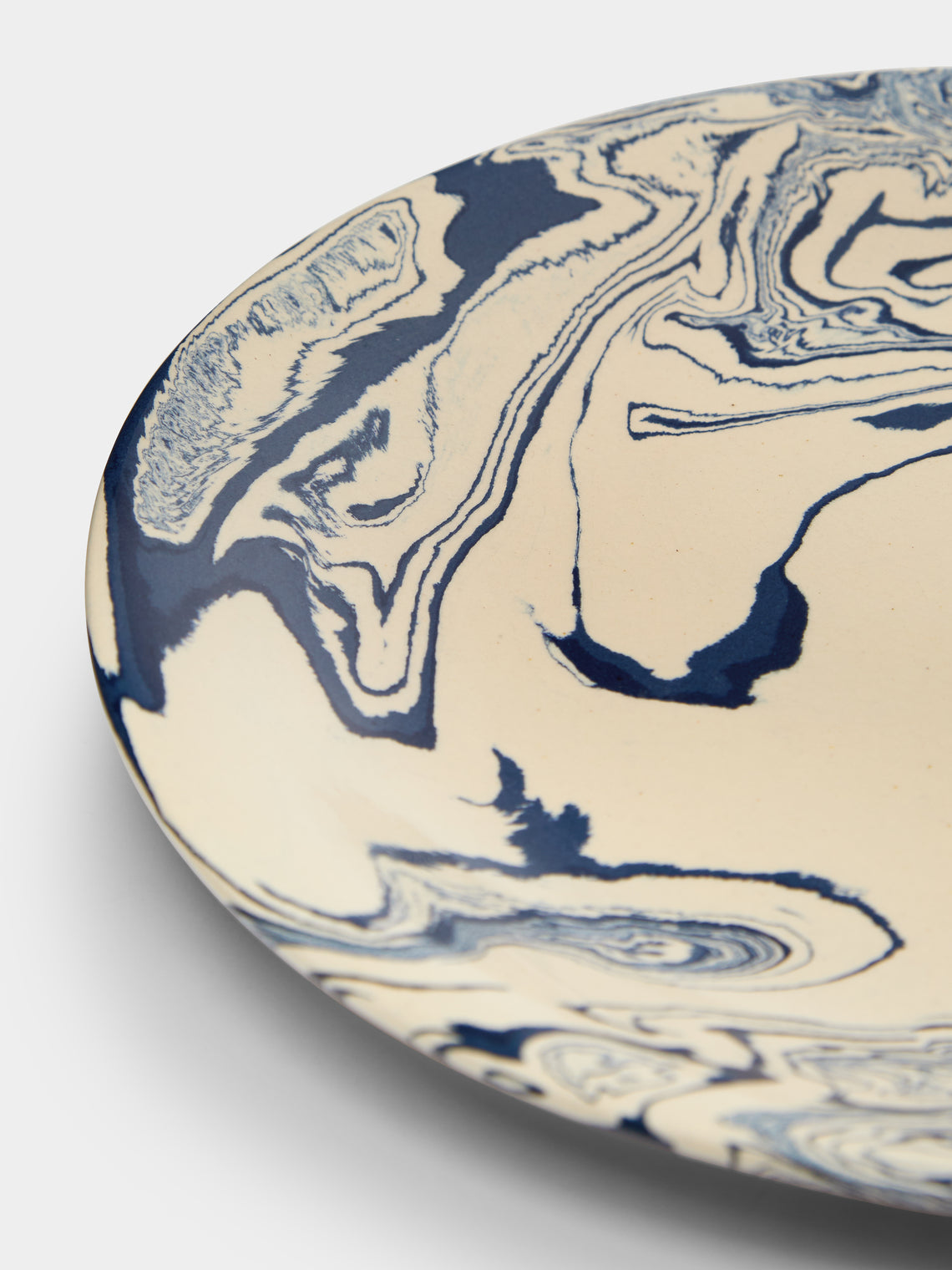 Atelier Saint-André Perrin - Marbled Ceramic Plate -  - ABASK