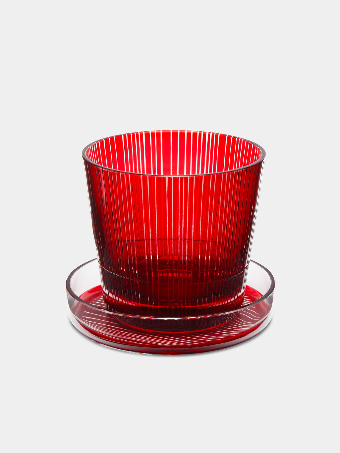 Hirota Glass - Edo Kiroko Hand-Cut Lidded Glass -  - ABASK