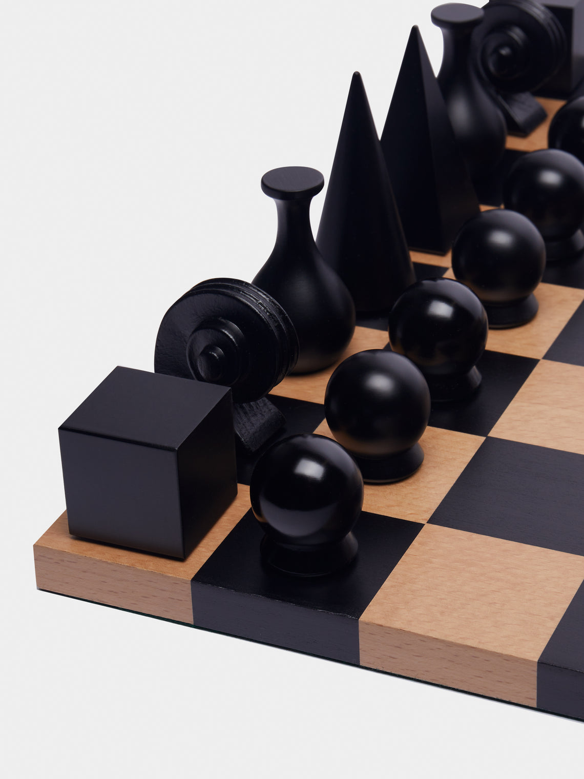 Man Ray - Beech Wood Chess Set -  - ABASK