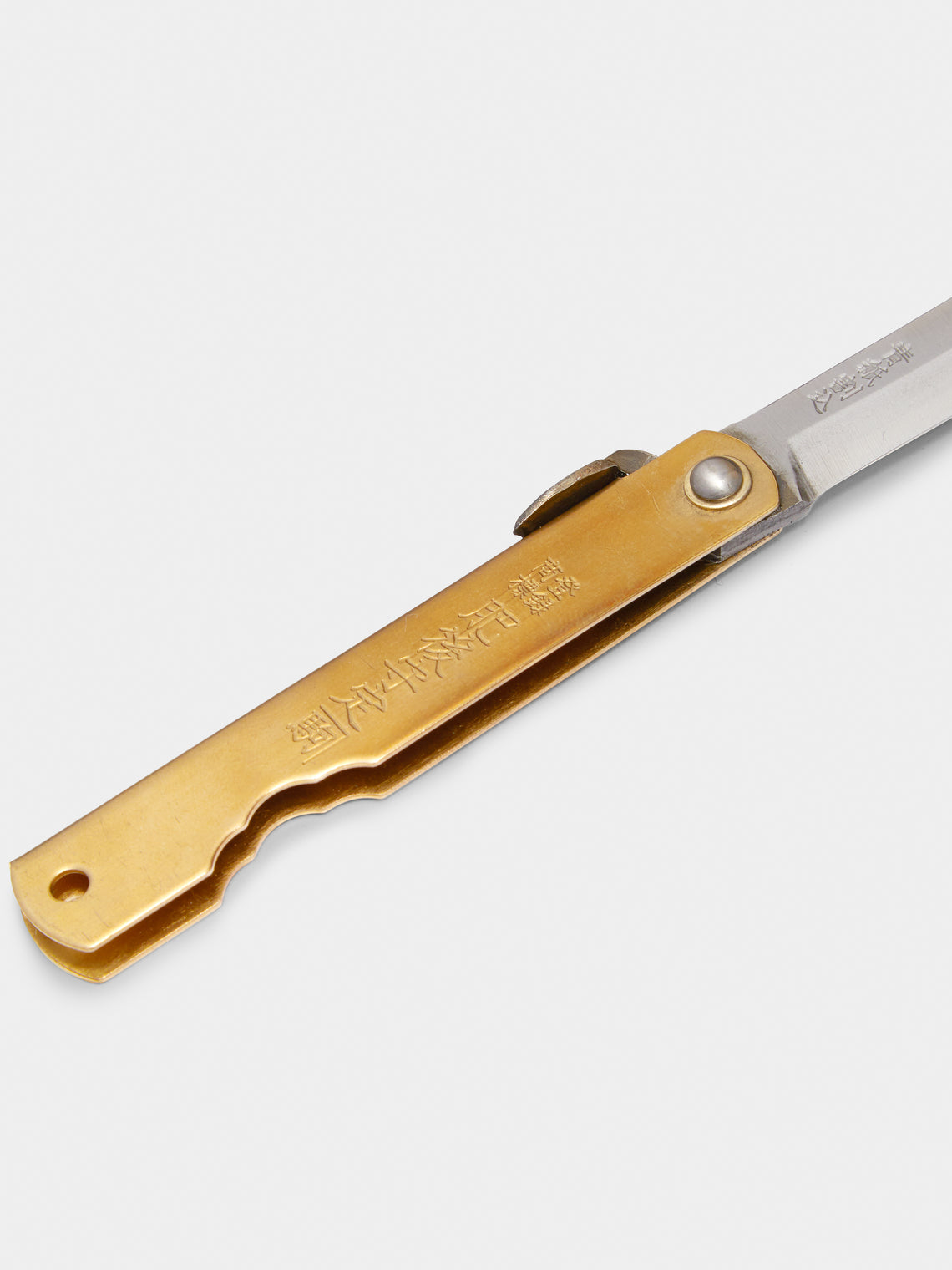 Banshu Hamono - Hand-Forged Medium Folding Knife - Silver - ABASK
