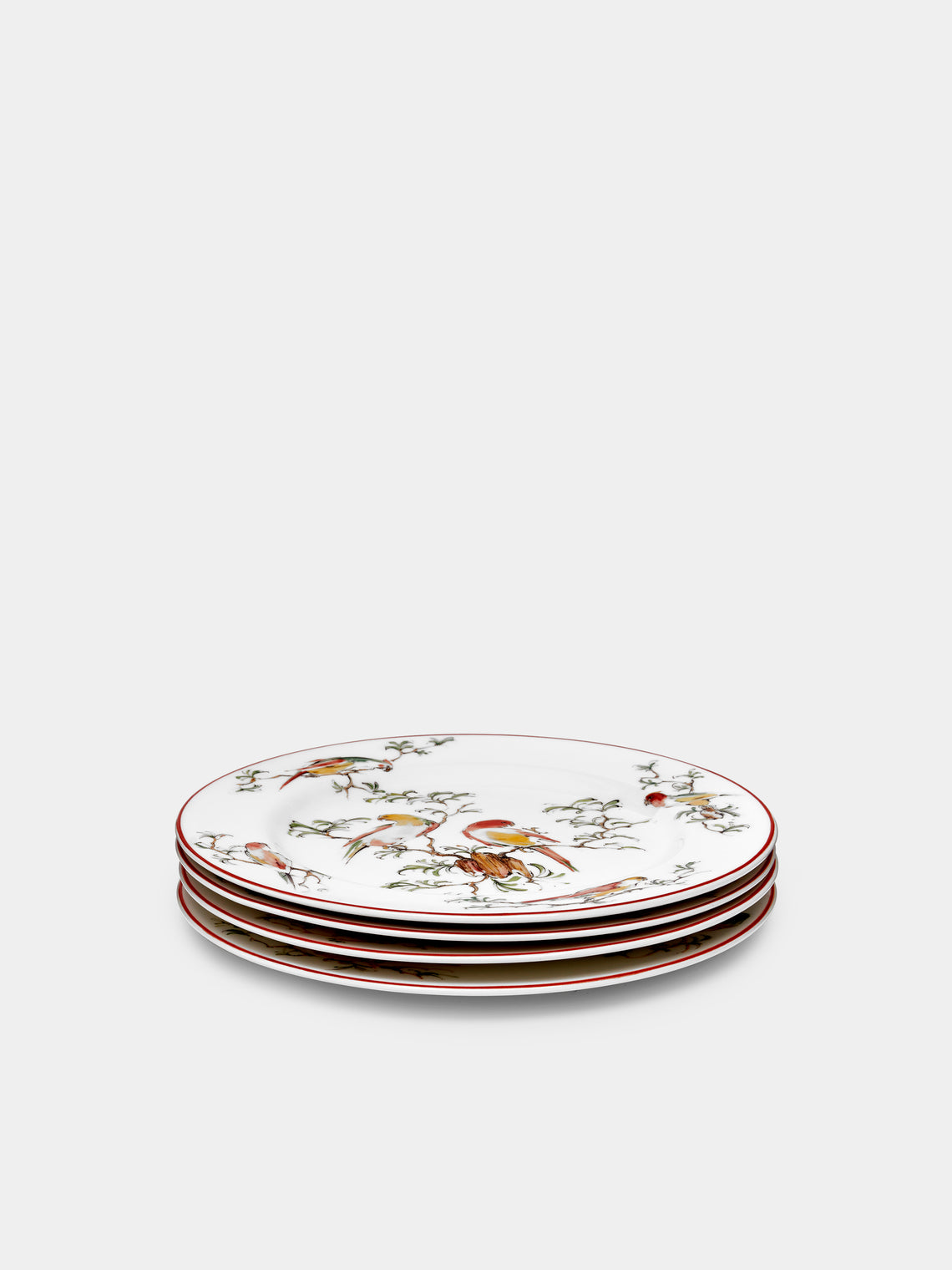 Laboratorio Paravicini - Pappagallini Ceramic Dessert Plates (Set of 4) -  - ABASK