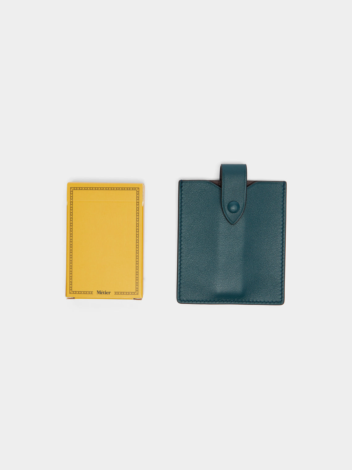 Leather Playing Cards Case