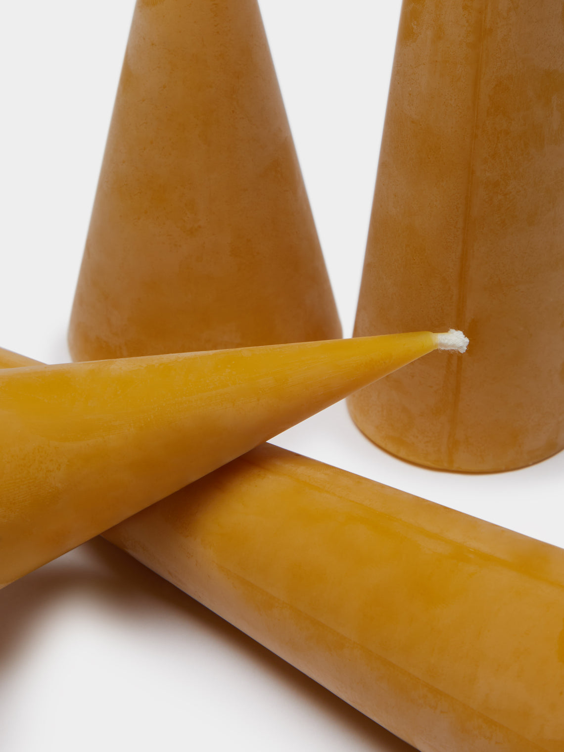 Bzzwax - Beeswax Cone Candles (Set of 4) -  - ABASK