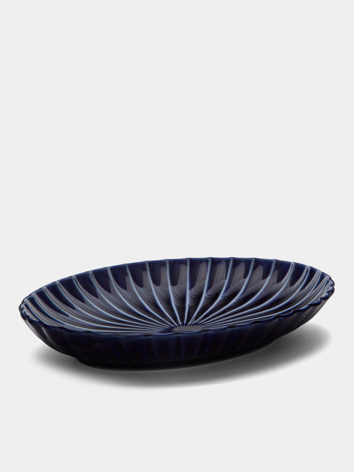 Kaneko Kohyo - Giyaman Urushi Ceramic Oval Platter -  - ABASK