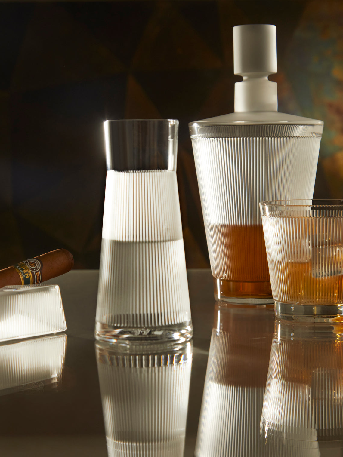 Lalique - Wingen Hand-Blown Crystal Carafe -  - ABASK