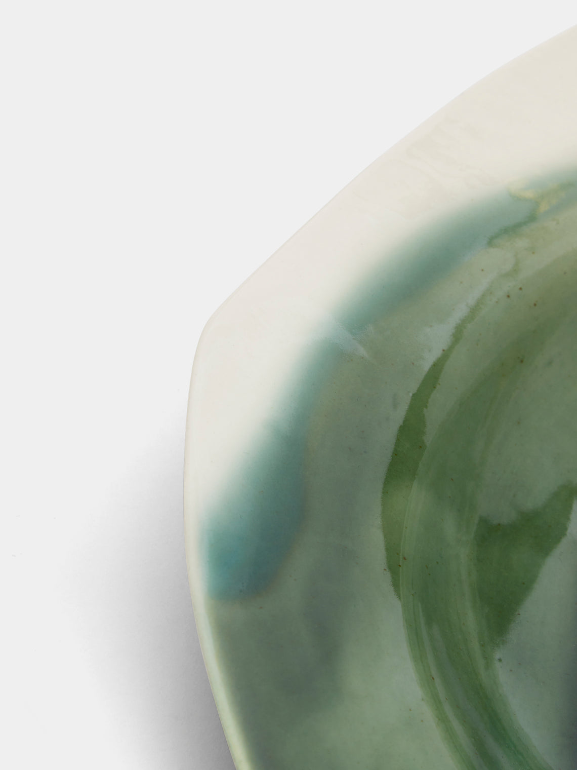 Pottery & Poetry - Hand-Glazed Porcelain Pasta Plates (Set of 4) -  - ABASK
