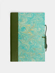 Giannini Firenze - Hand-Marbled Leather Bound Notebook -  - ABASK - 