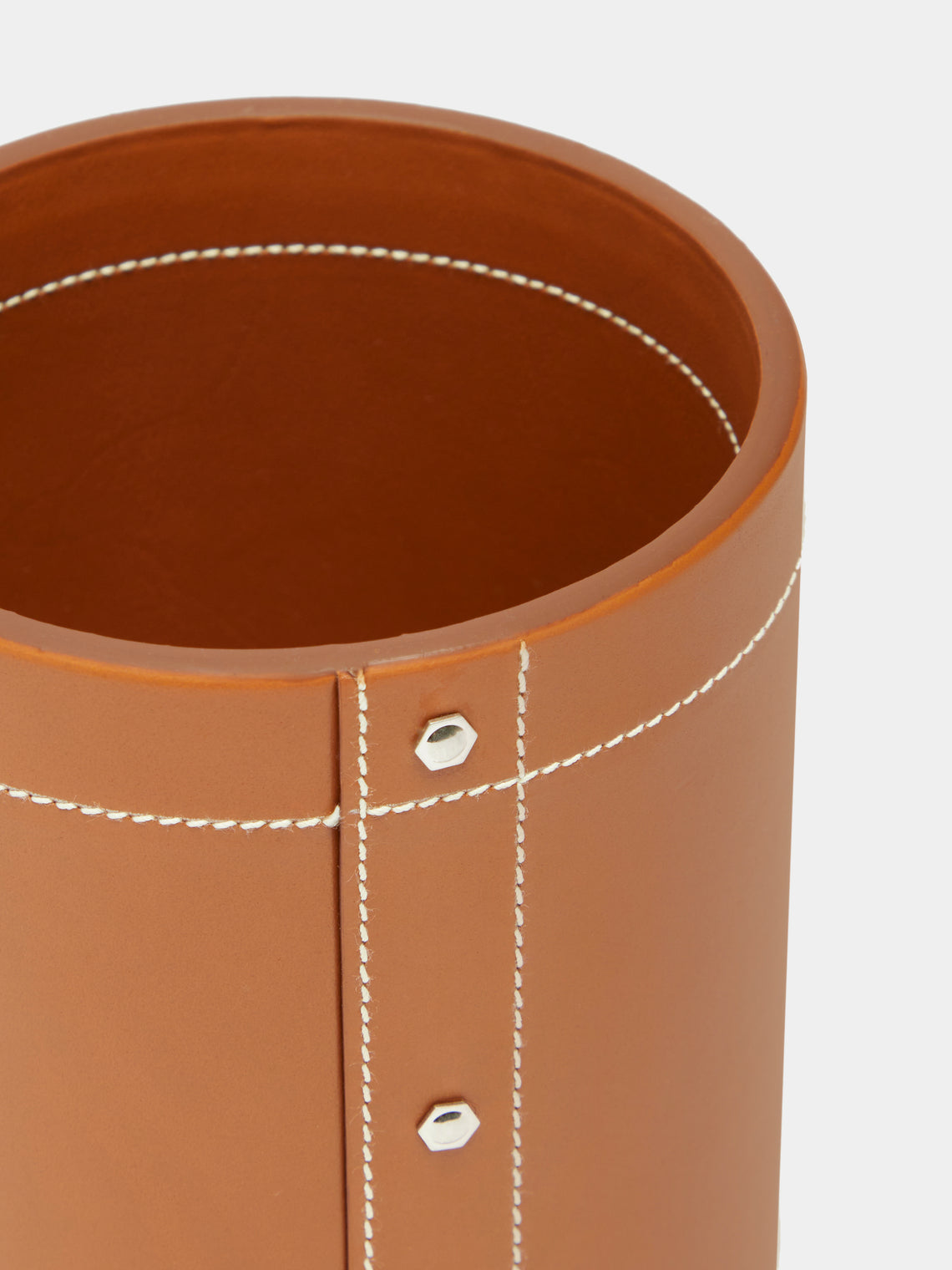 Connolly - Leather Large Pen Pot -  - ABASK