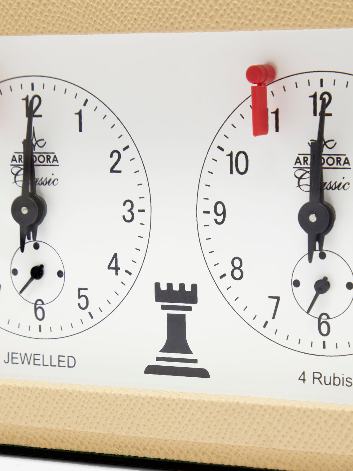 Geoffrey Parker - Leather Chess Clock -  - ABASK