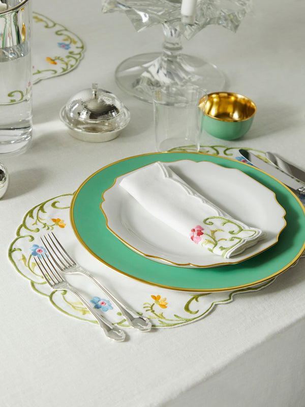 Augarten - Hand-Painted Porcelain Charger Plate -  - ABASK