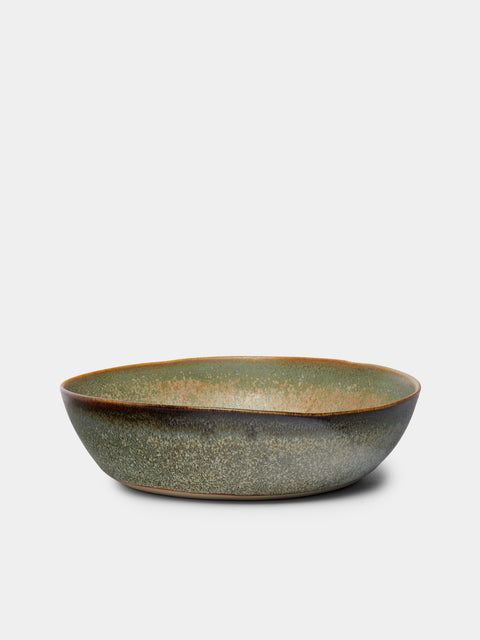 Mervyn Gers Ceramics - Hand-Glazed Ceramic Large Breakfast Bowls (Set of 6) -  - ABASK - 