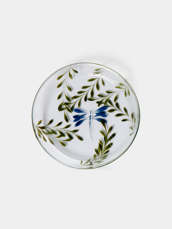 Los Vasos de Agua Clara - Hand-Painted Mixed Bread Plates (Set of 6) -  - ABASK - 
