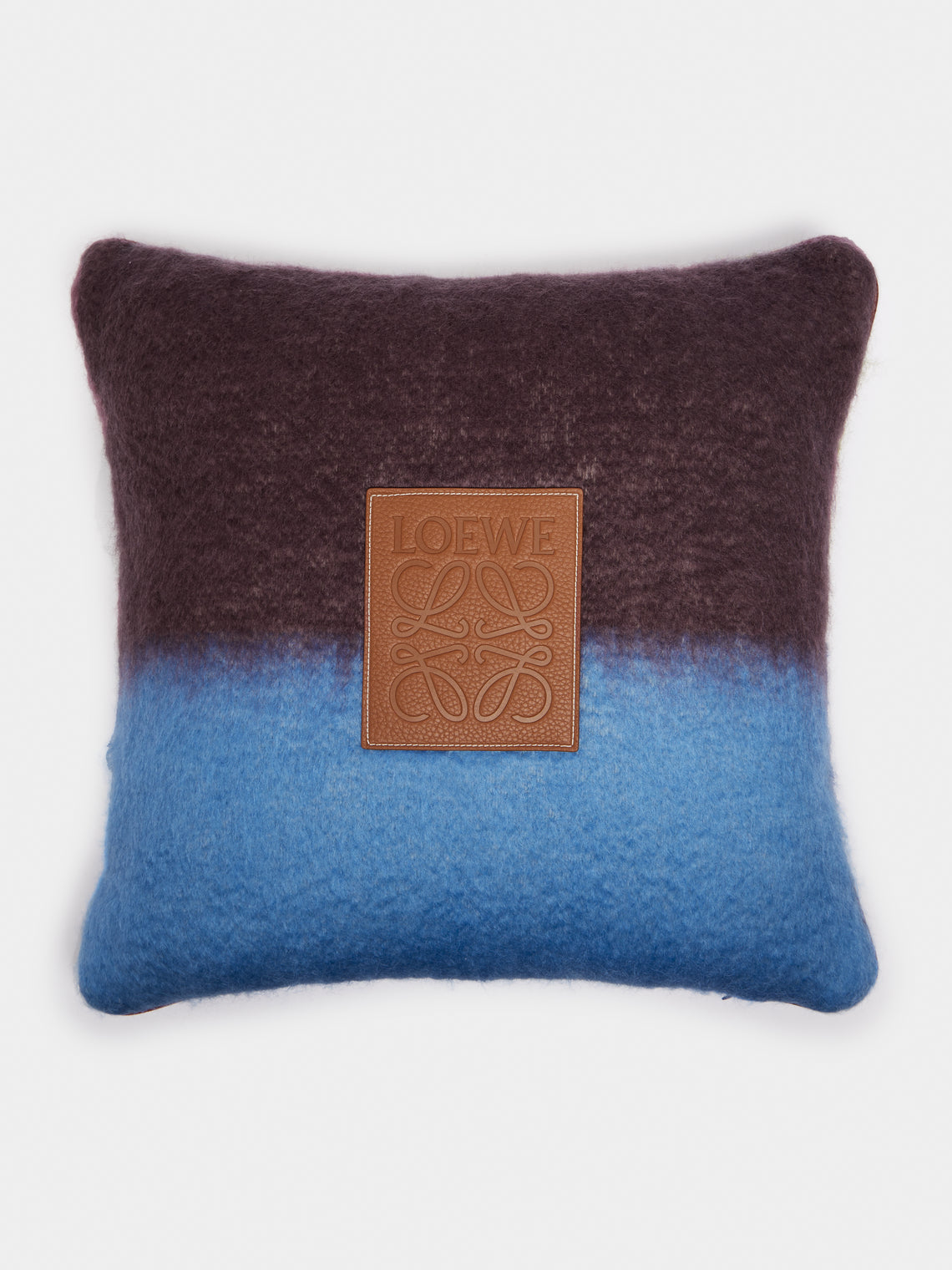 Loewe Home - Mohair Striped Cushion -  - ABASK - 
