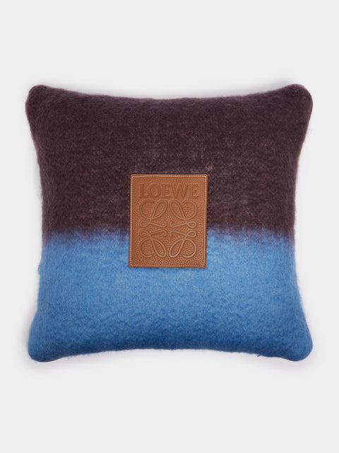 Loewe Home - Mohair Striped Cushion -  - ABASK - 