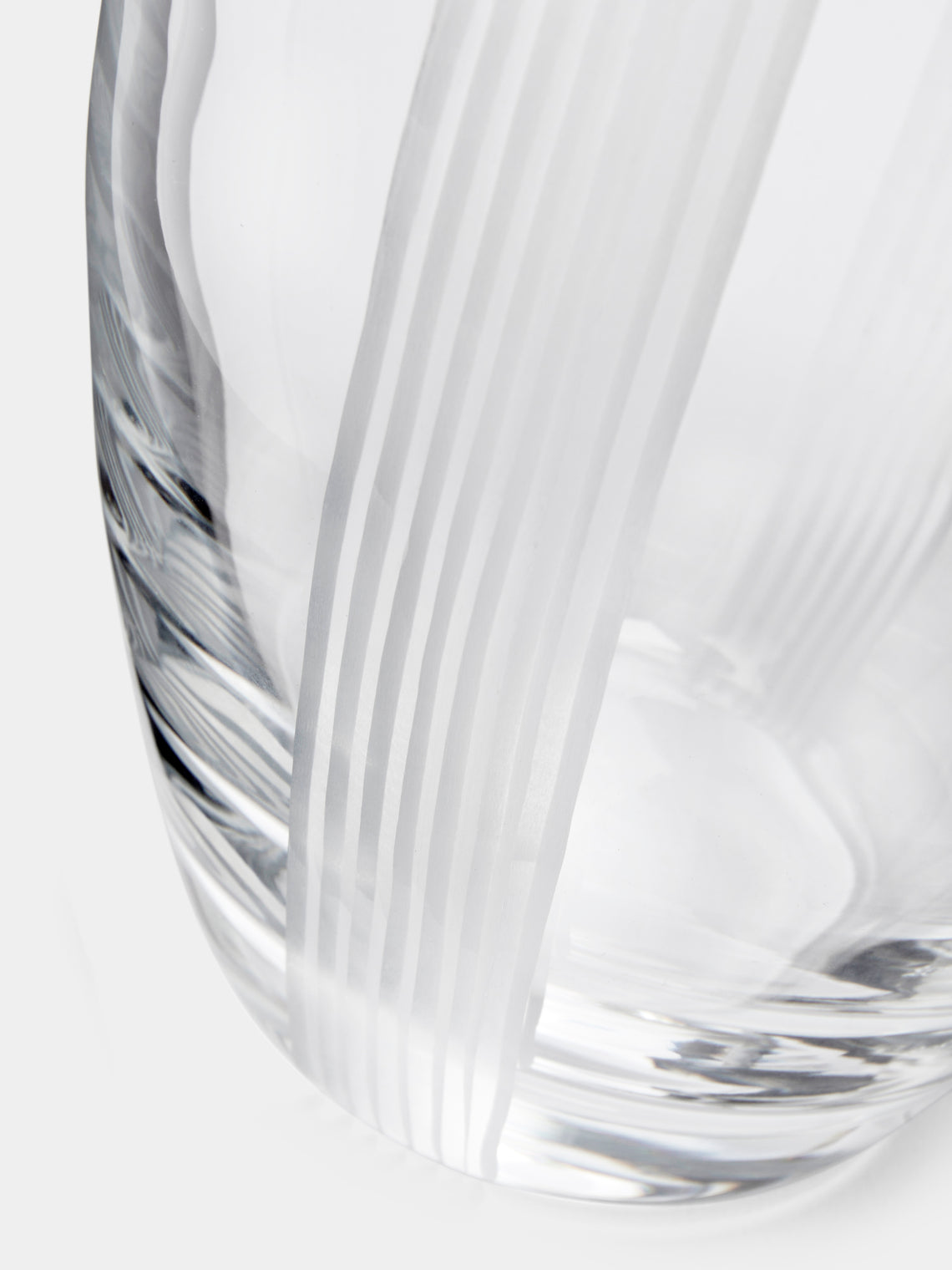 Carlo Moretti - Bande Molate Hand-Blown Murano Glass Vase -  - ABASK