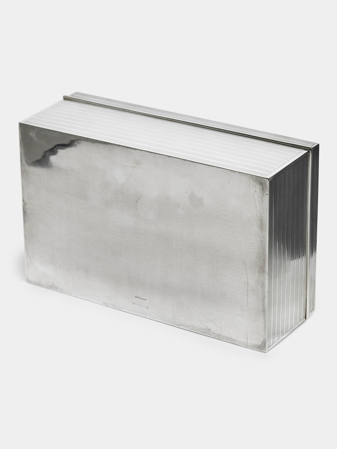 Antique and Vintage - 1960s Sterling Silver Cigar Box -  - ABASK