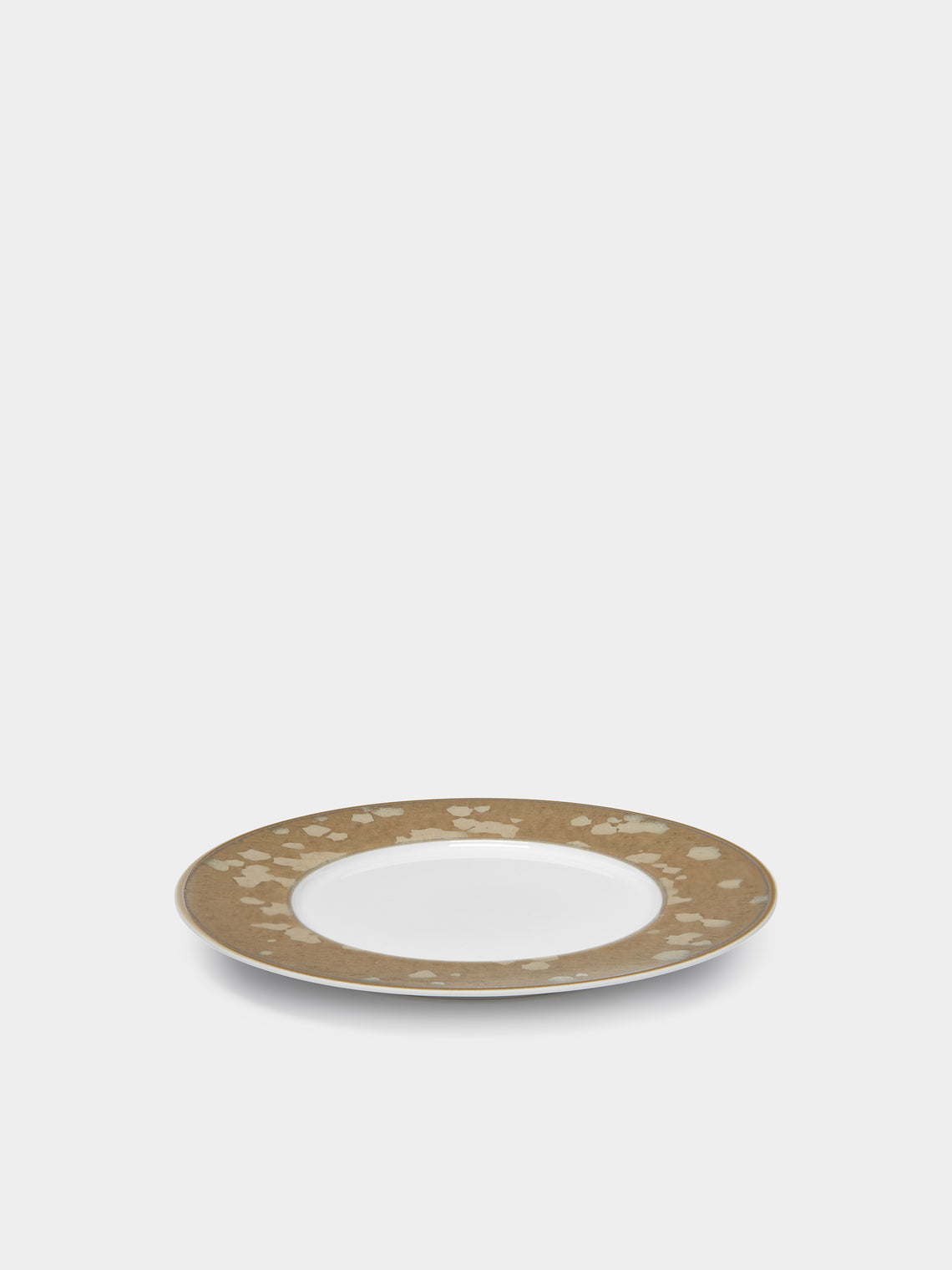 Jaune de Chrome - Basmati Porcelain Dessert Plate -  - ABASK