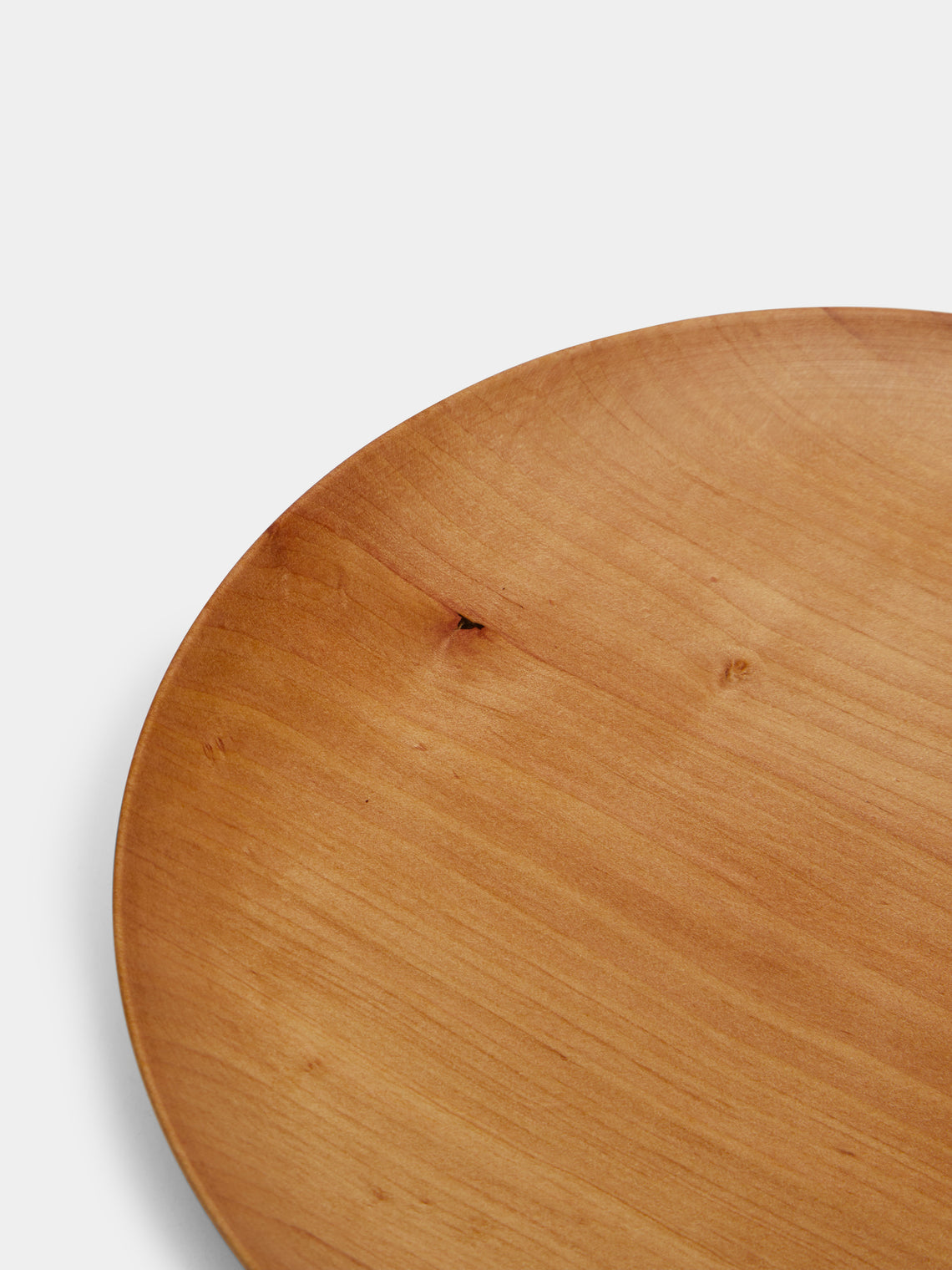 Antonis Cardew - Hand-Turned Pear Wood Small Plate -  - ABASK