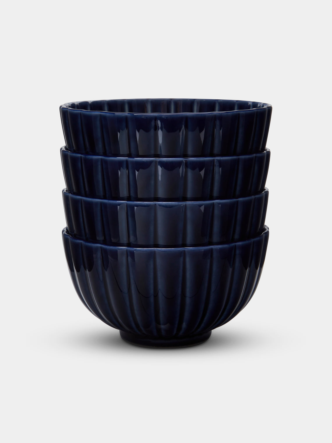 Kaneko Kohyo - Giyaman Urushi Ceramic Deep Bowls (Set of 4) -  - ABASK