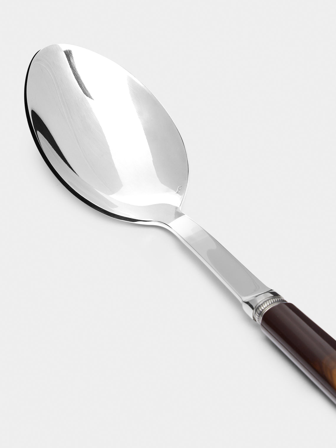 Alain Saint-Joanis - Iris Marbled Resin Serving Spoon -  - ABASK