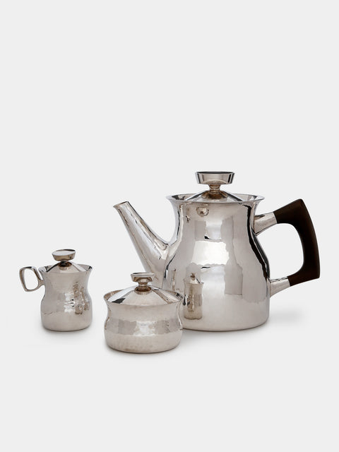Antique and Vintage - 1970s Eric Löfman Sterling Silver Coffee Service Set - Silver - ABASK - 