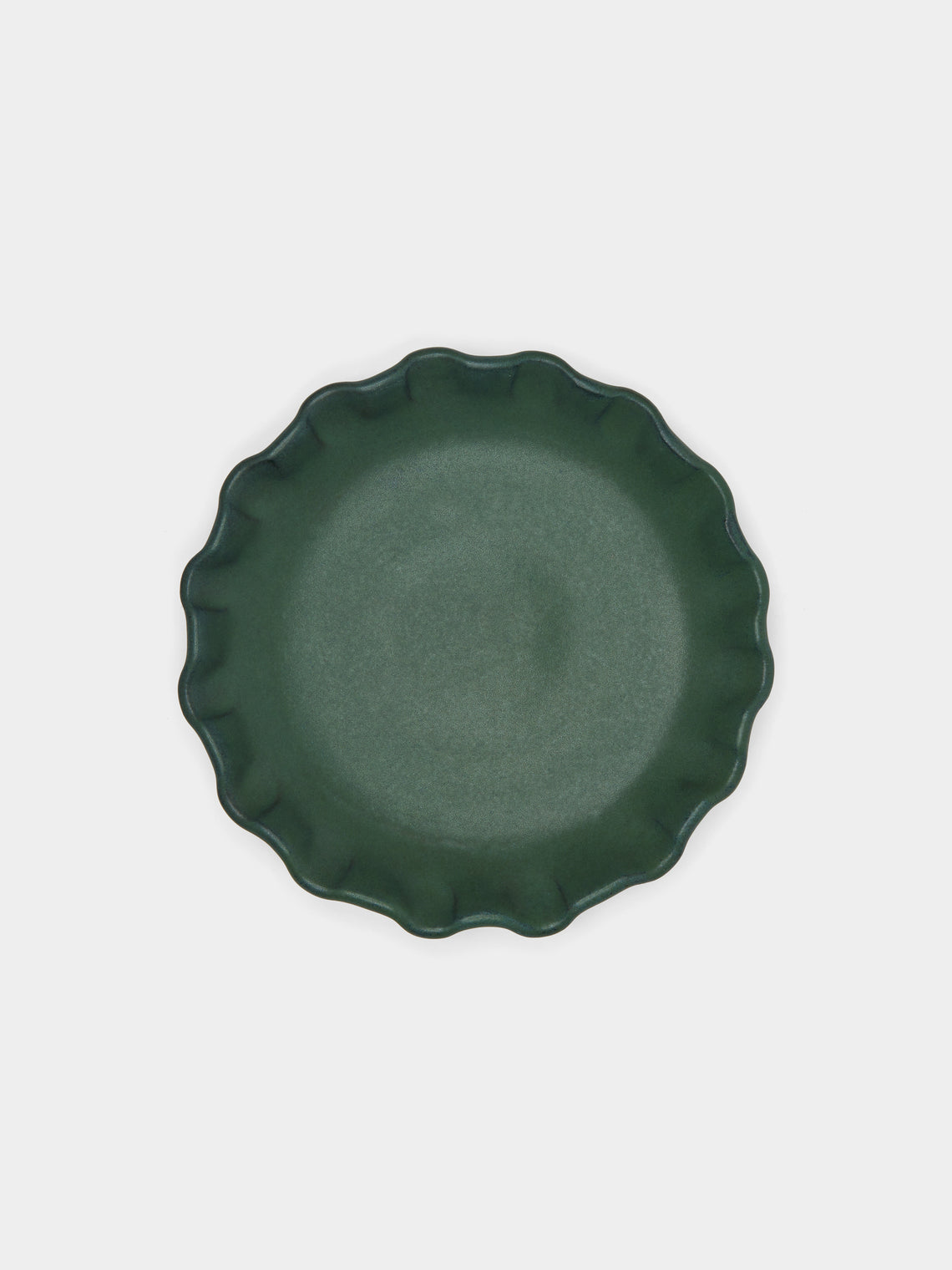 Perla Valtierra - Hand-Glazed Ceramic Dessert Plates (Set of 4) -  - ABASK - 