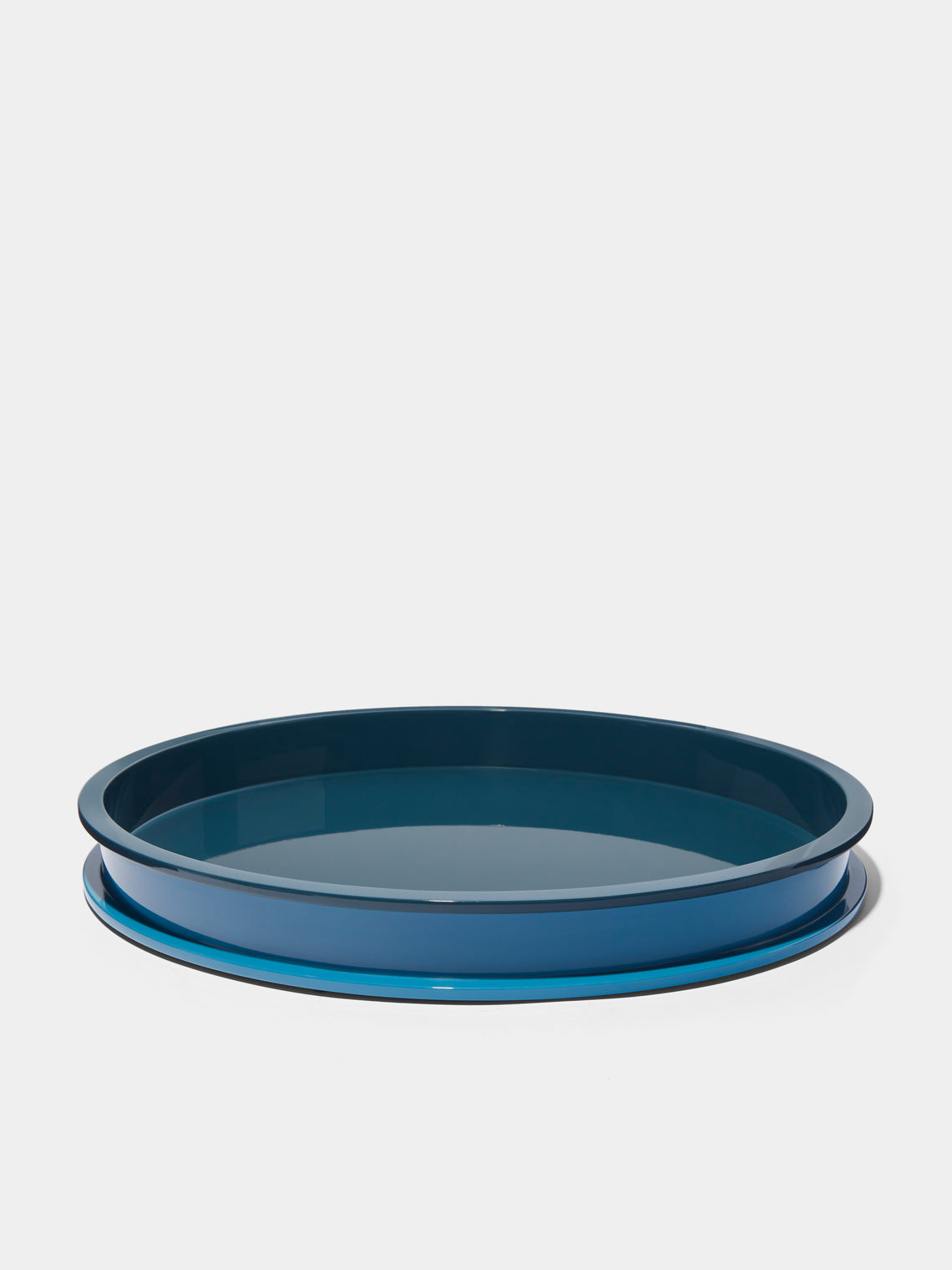 The Lacquer Company - Lacquered Large Circular Tray -  - ABASK
