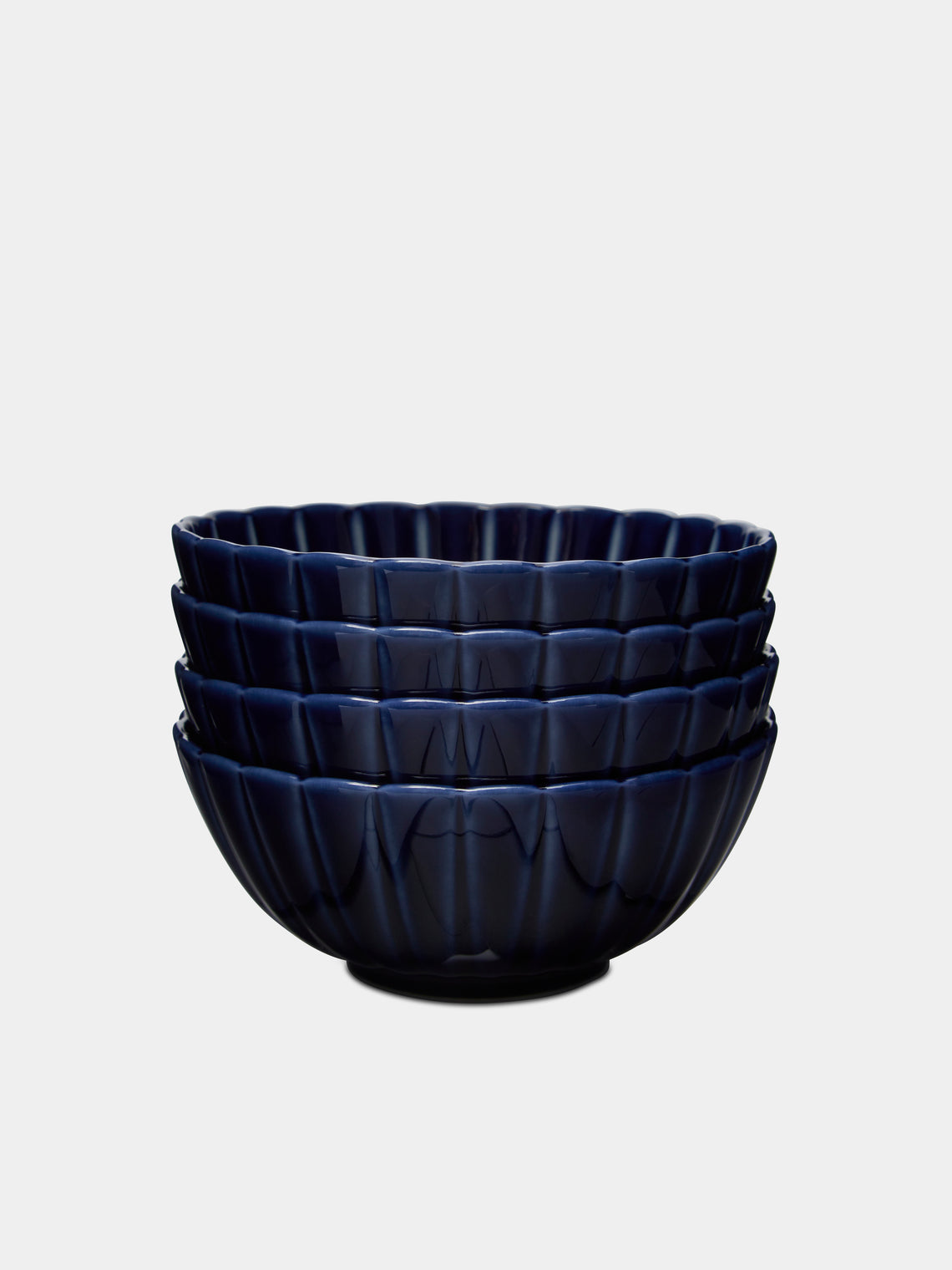 Kaneko Kohyo - Giyaman Urushi Ceramic Bowls (Set of 4) -  - ABASK