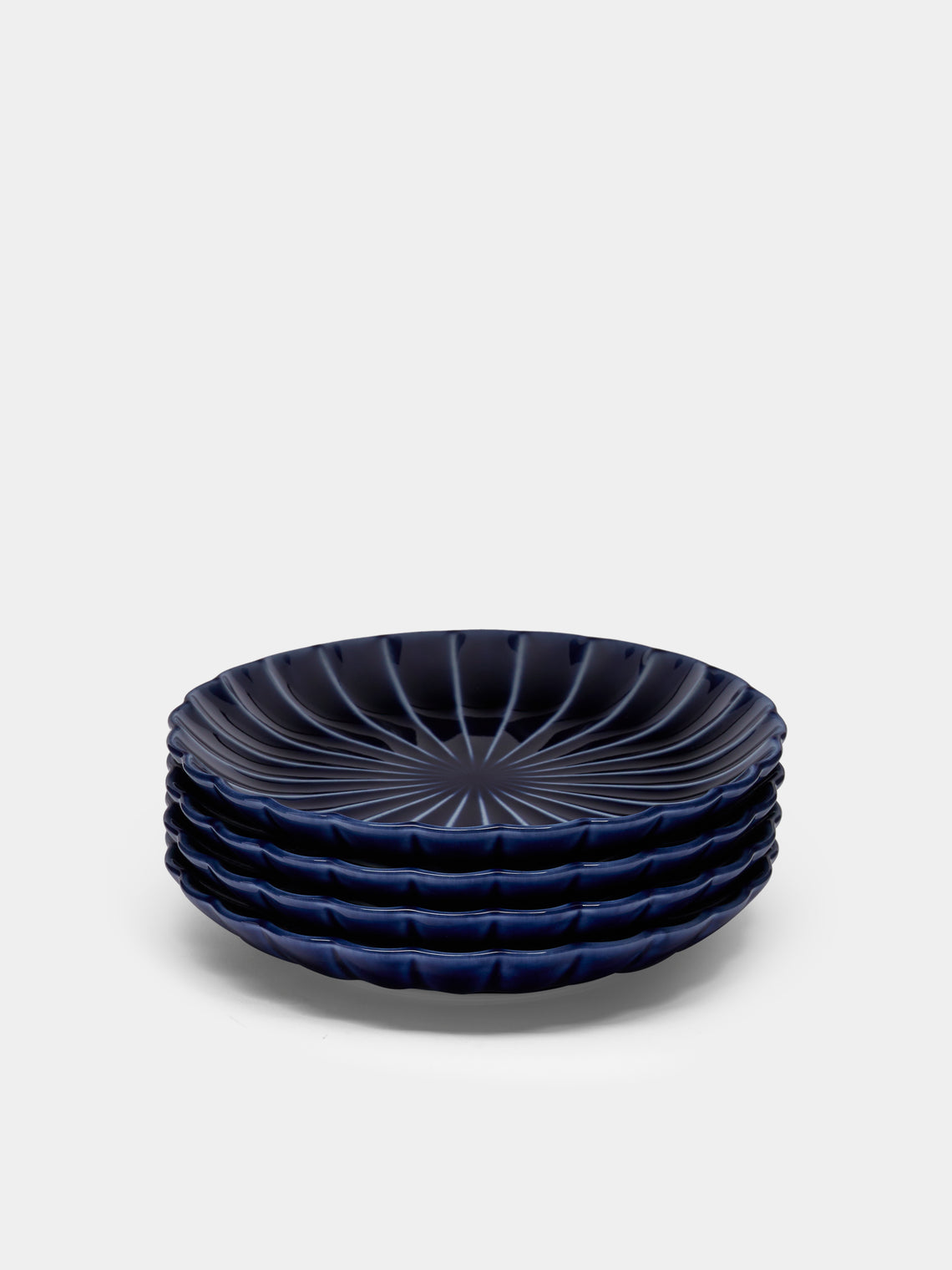 Kaneko Kohyo - Giyaman Urushi Ceramic Saucers (Set of 4) -  - ABASK