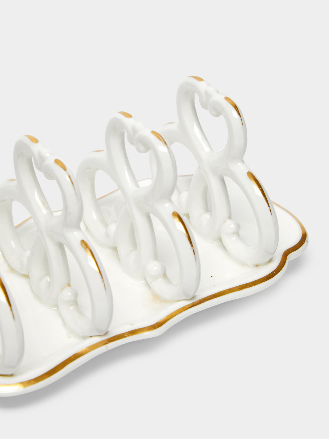 Antique and Vintage - 1930s Shelleyware Toast Rack -  - ABASK