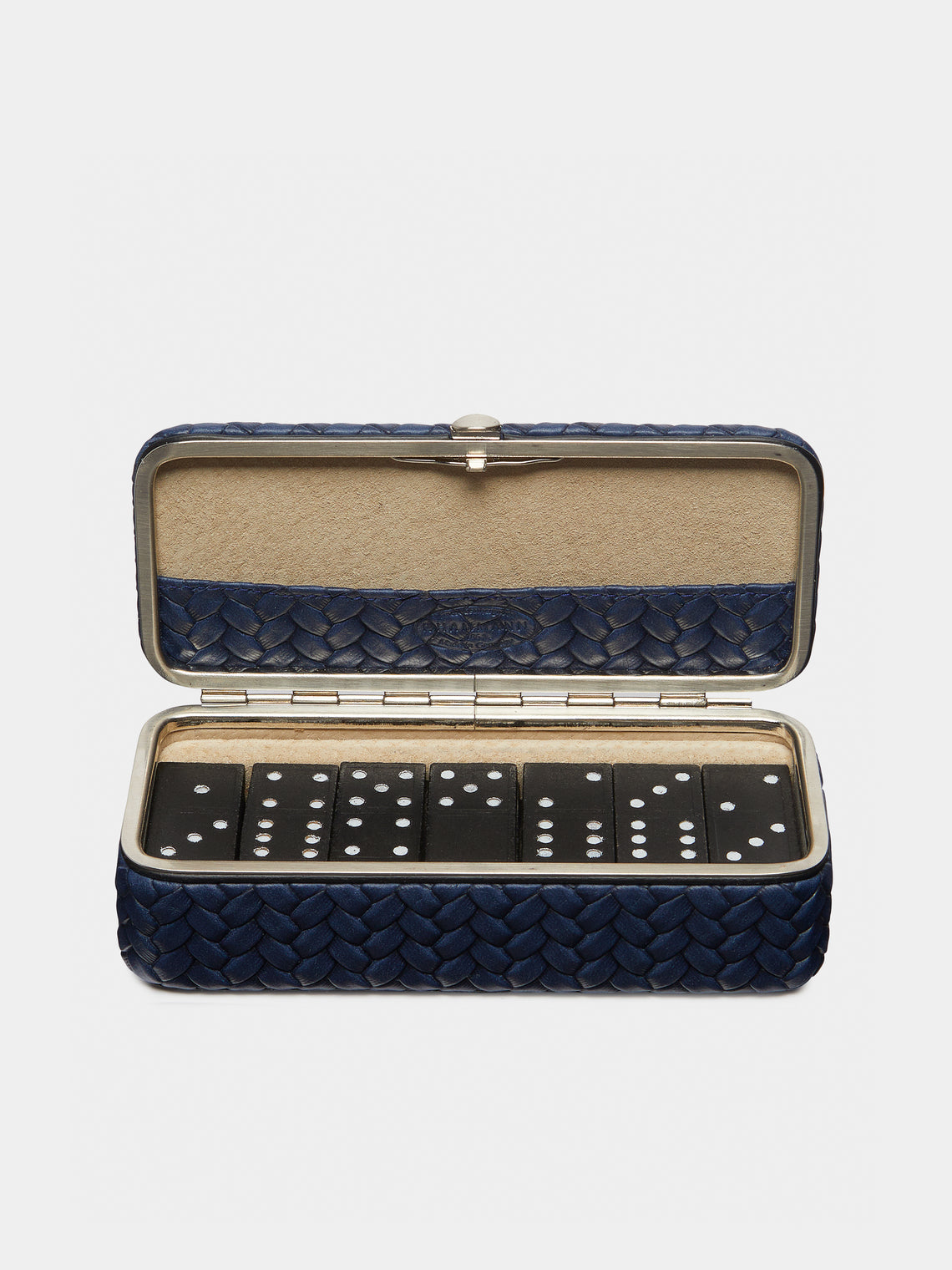 F. Hammann - Leather Dominoes Set -  - ABASK - 