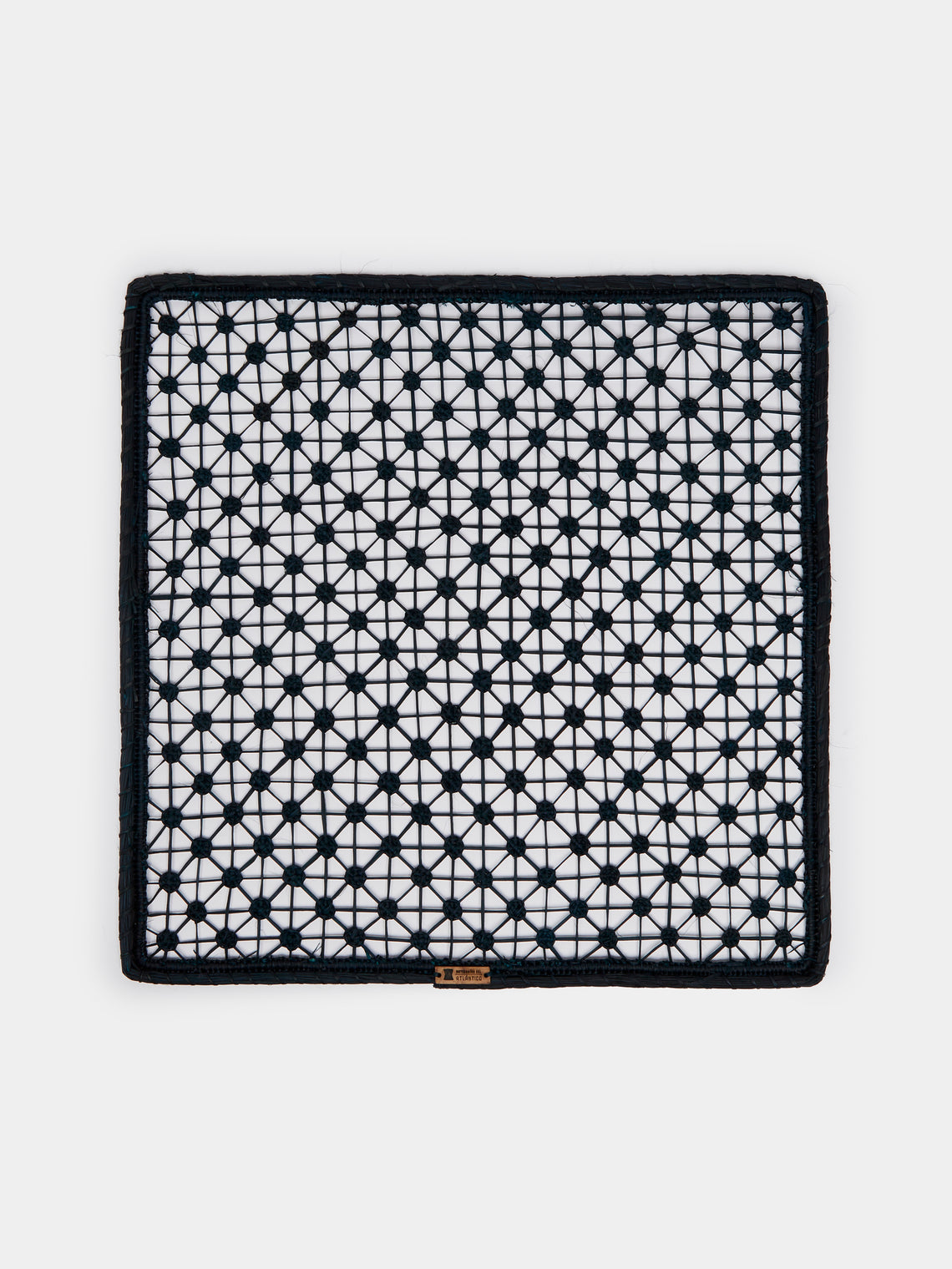 Artesanías del Atlántico - Nudilio Flower Handwoven Palm Placemats (Set of 4) -  - ABASK - 