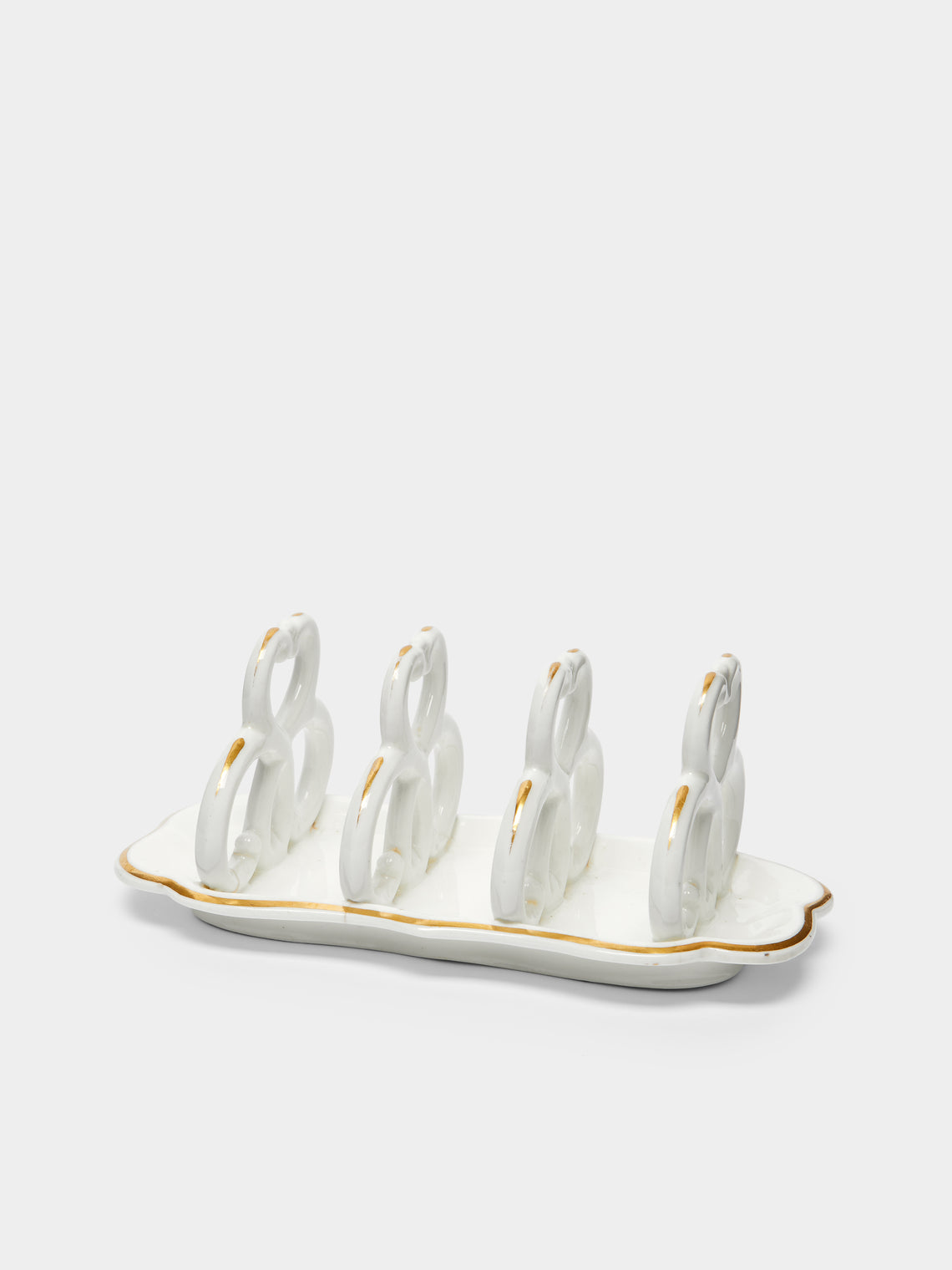 Antique and Vintage - 1930s Shelleyware Toast Rack -  - ABASK - 
