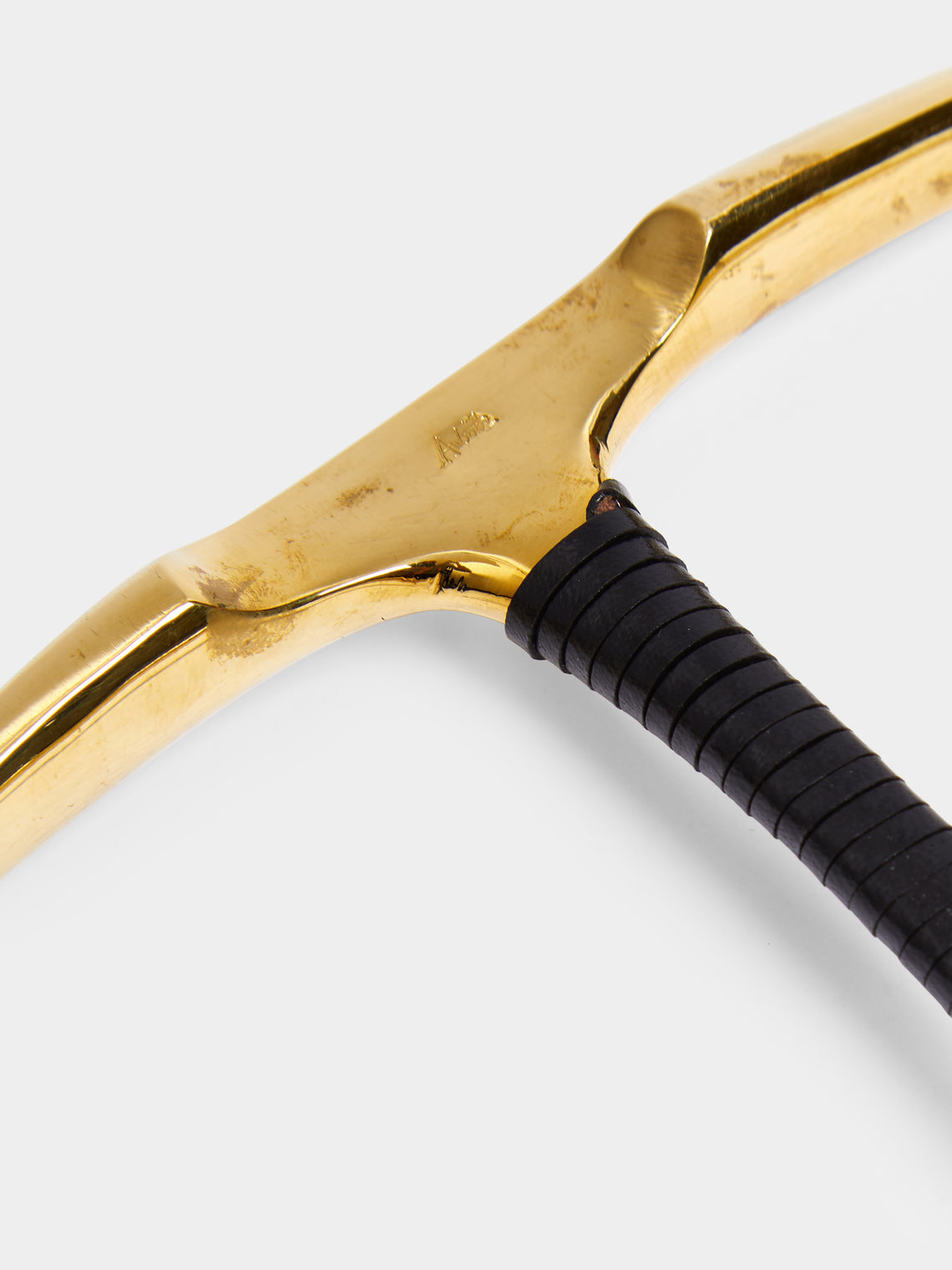 Carl Auböck - Brass and Leather Pen Rest -  - ABASK