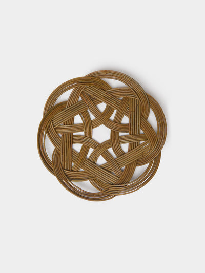 Rachel Bower - Handwoven Willow Medium Celtic Knot Tray -  - ABASK - 