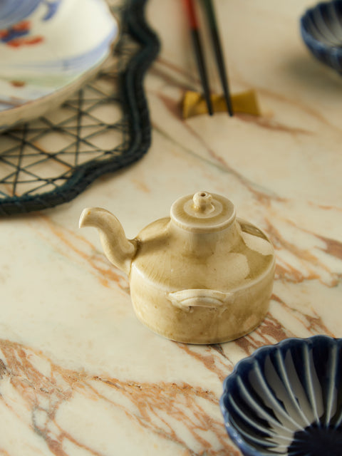Shimojo Akira - Wood-Fired Ceramic Soy Sauce Dispenser -  - ABASK