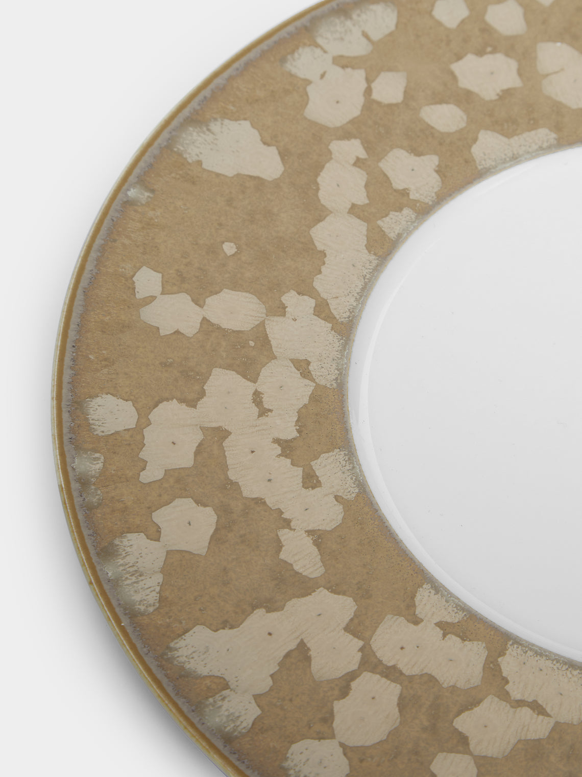 Jaune de Chrome - Basmati Porcelain Dinner Plate -  - ABASK