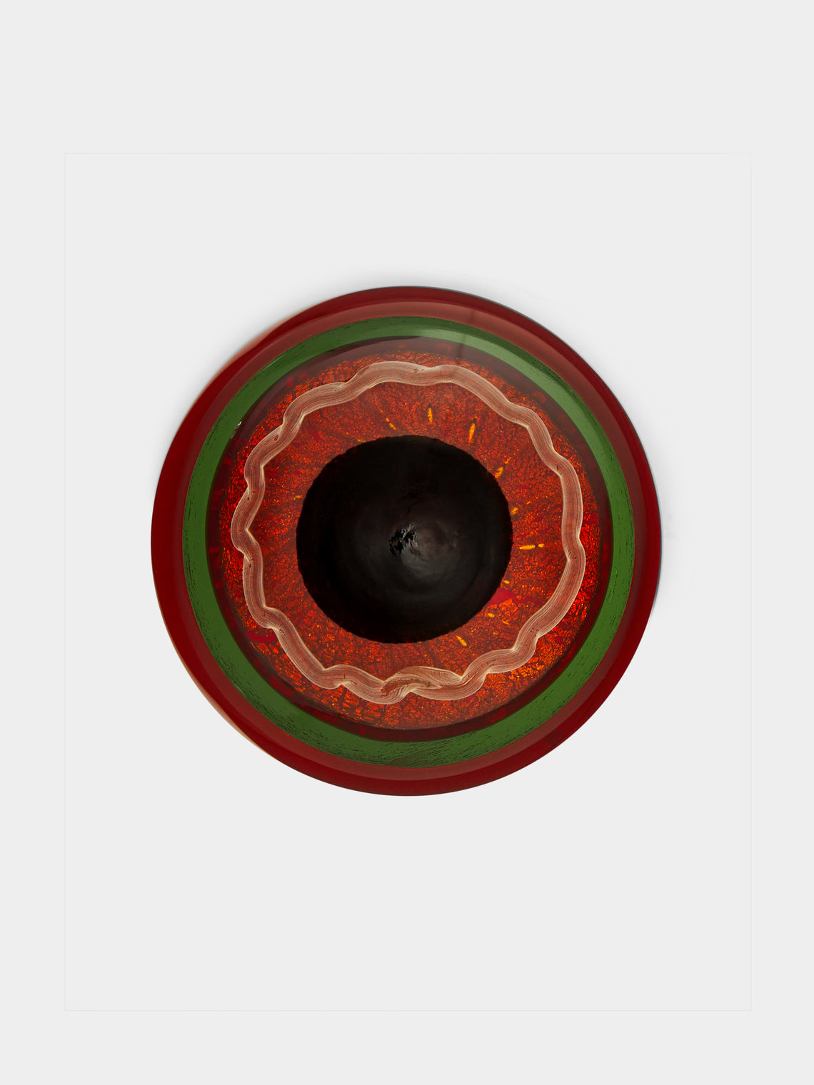 Striulli Vetri D'Arte - Occhio Hand-Blown Murano Glass Paperweight -  - ABASK