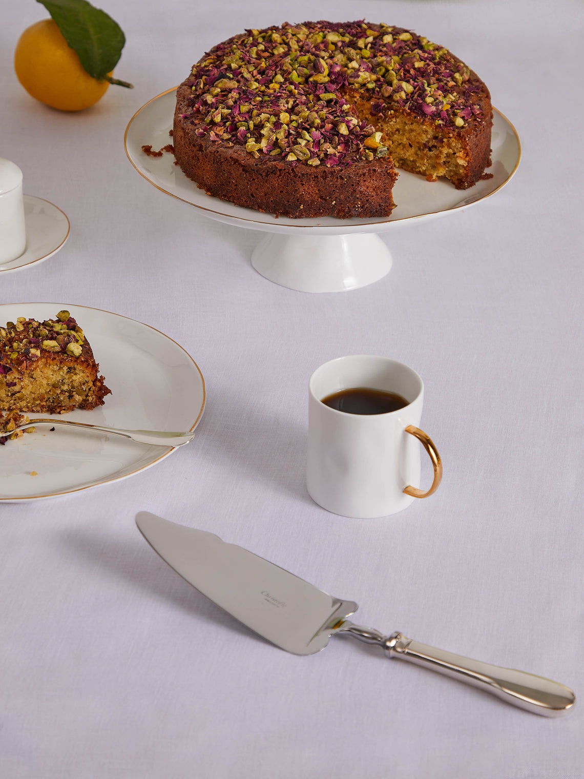 Christofle - Cluny Silver-Plated Cake Server -  - ABASK