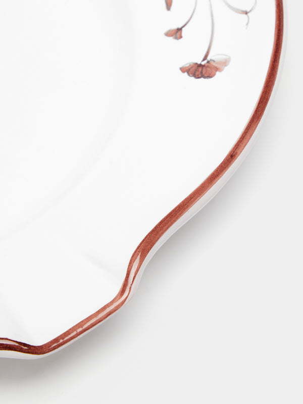 Z.d.G - Camaïeu Hand-Painted Ceramic Medium Serving Dish -  - ABASK