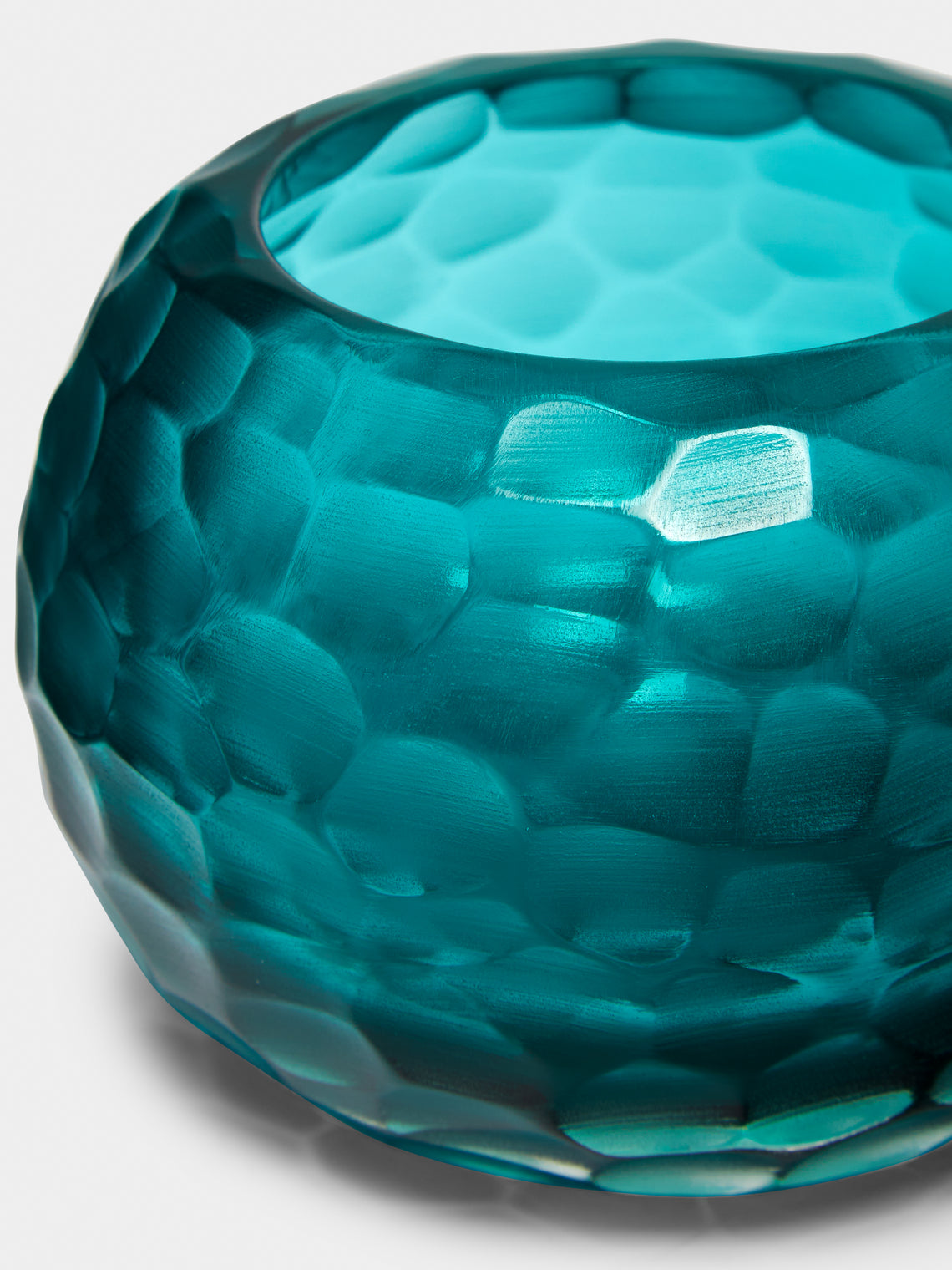 Micheluzzi Glass - Bocia Acqua Hand-BlownMurano Glass Vase -  - ABASK