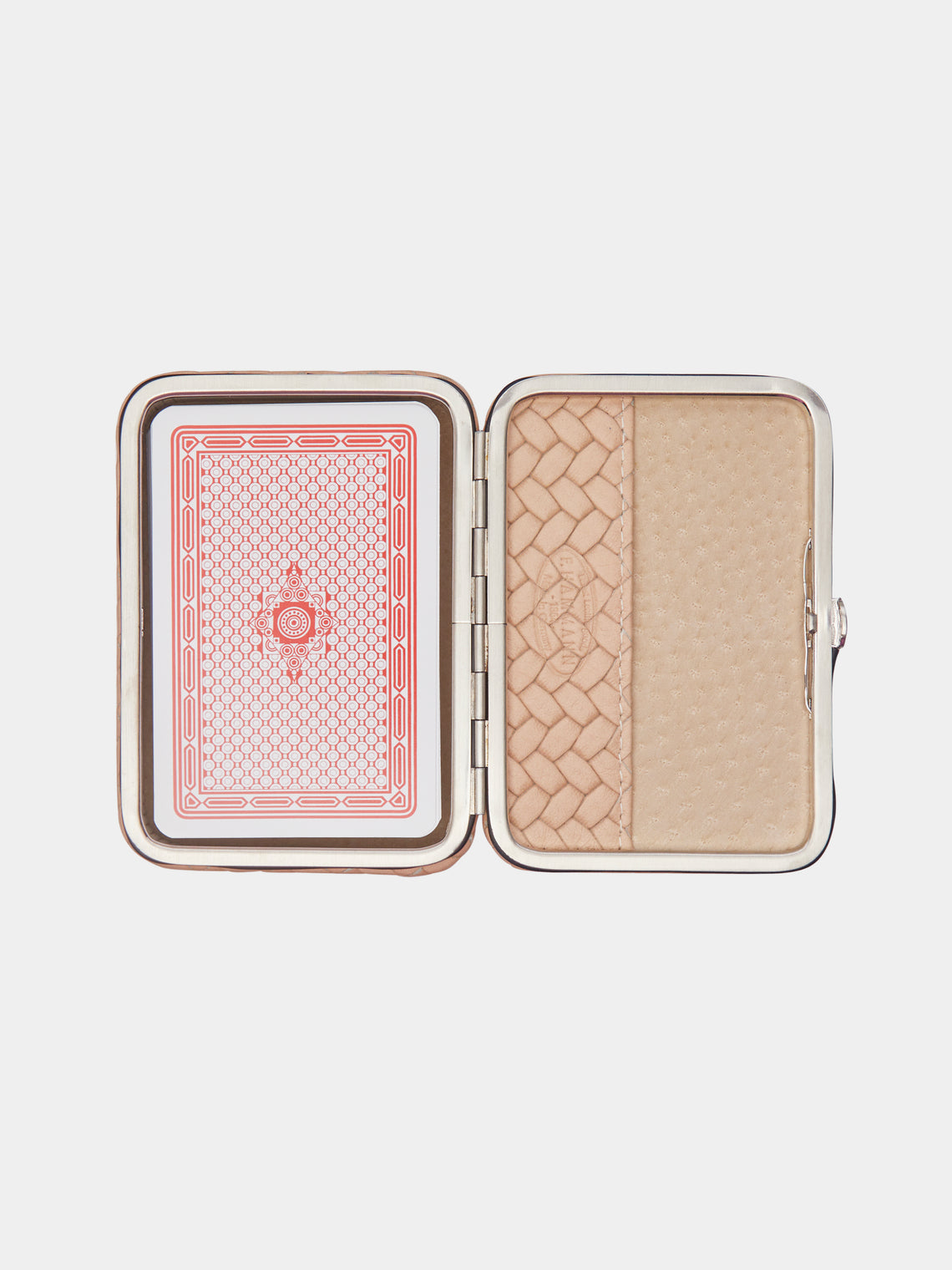F. Hammann - Leather Playing Cards Set -  - ABASK