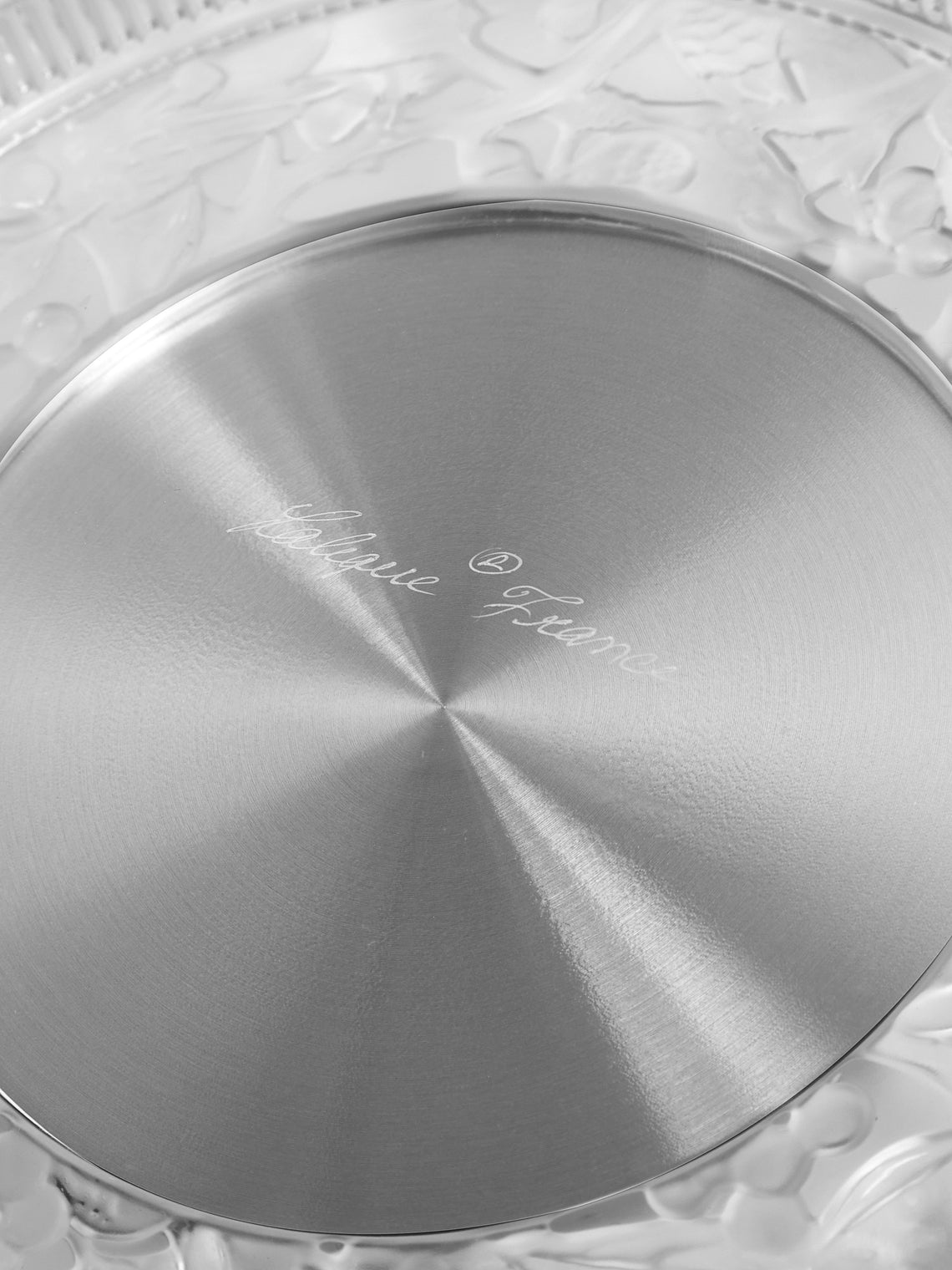 Lalique - Hand-Blown Crystal Bottle Holder -  - ABASK