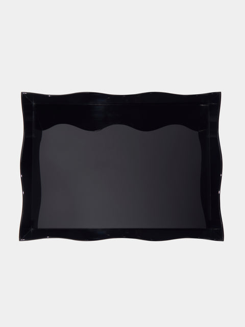 The Lacquer Company - Belles Rives Lacquered Large Tray -  - ABASK - 
