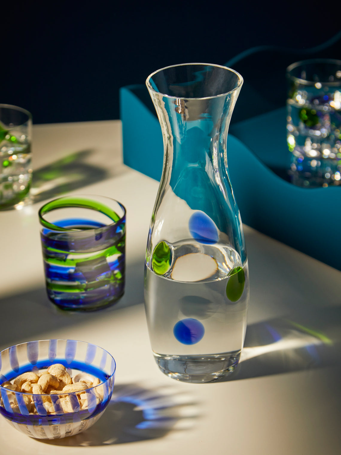 Carlo Moretti - Bora Hand-Blown Murano Glass Carafe -  - ABASK