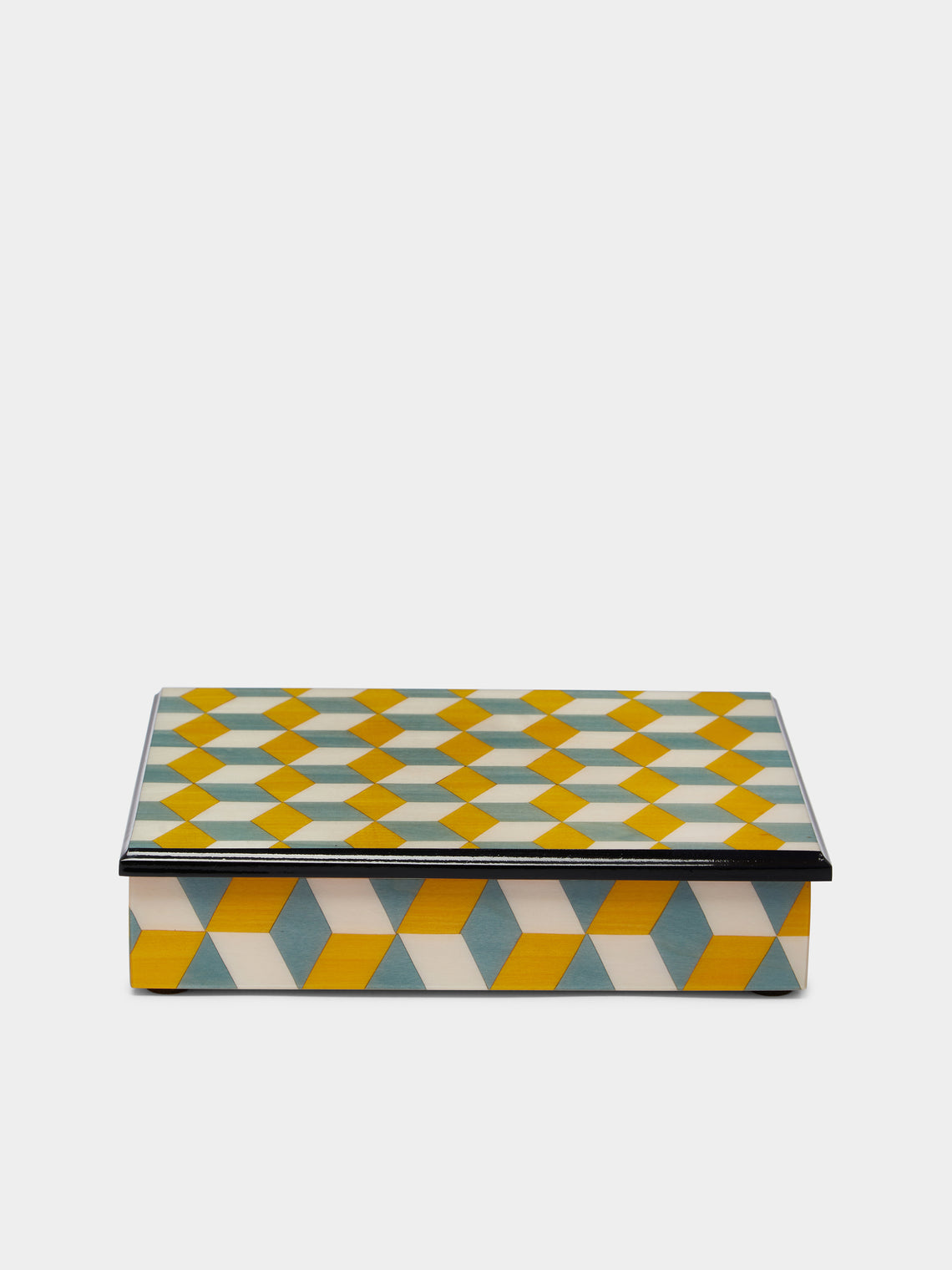 Biagio Barile - Geometric Wood Inlay Box -  - ABASK - 