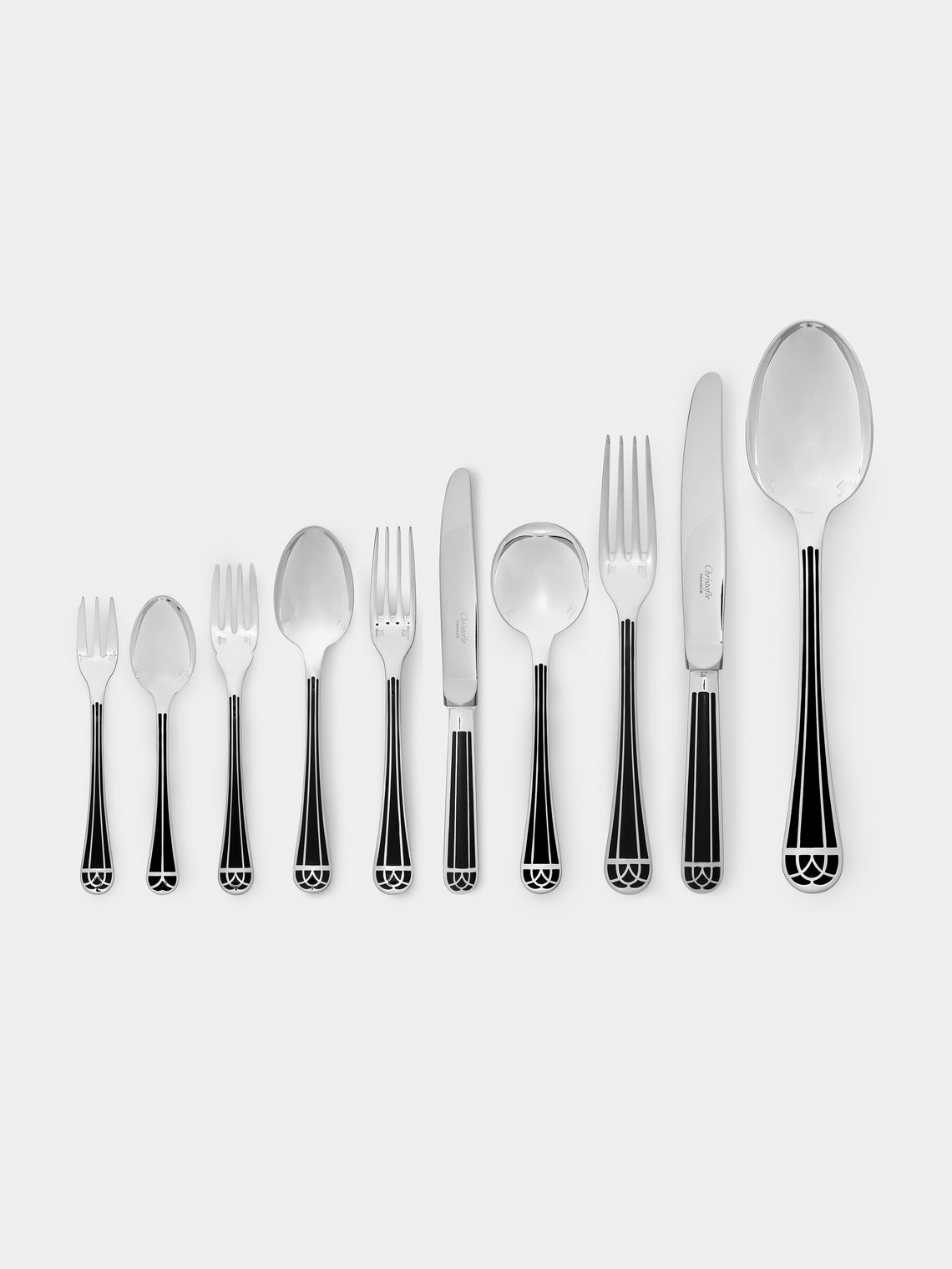 Christofle - Talisman Silver-Plated Dessert Knife -  - ABASK