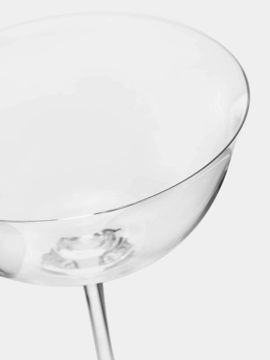 Lobmeyr - Patrician Hand-Blown Crystal Champagne Coupe -  - ABASK