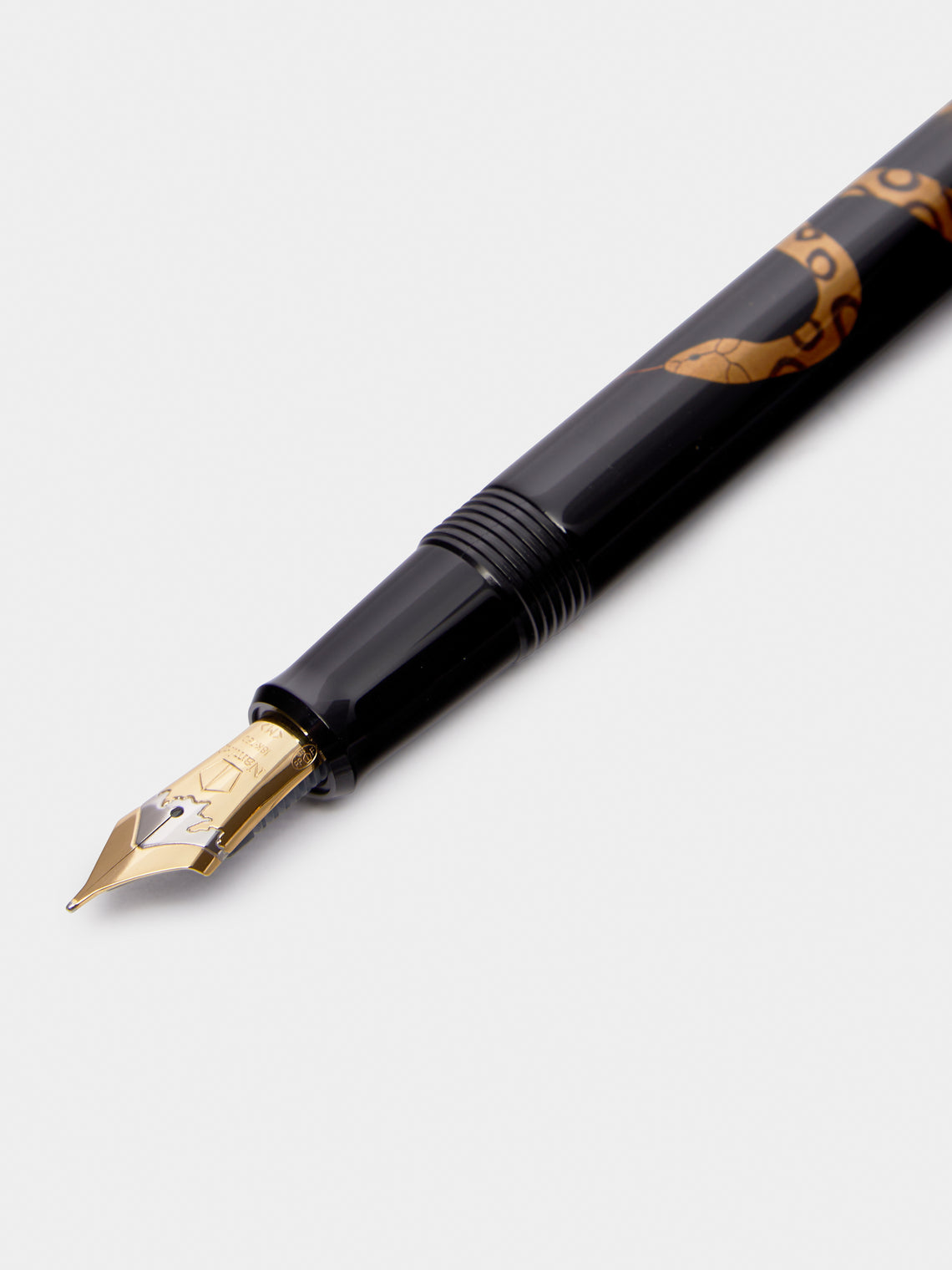 Namiki - Yukari 'Zodiac Snake' Urushi Fountain Pen -  - ABASK