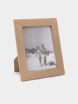 Riviere - Woven Leather Photo Frame -  - ABASK - 